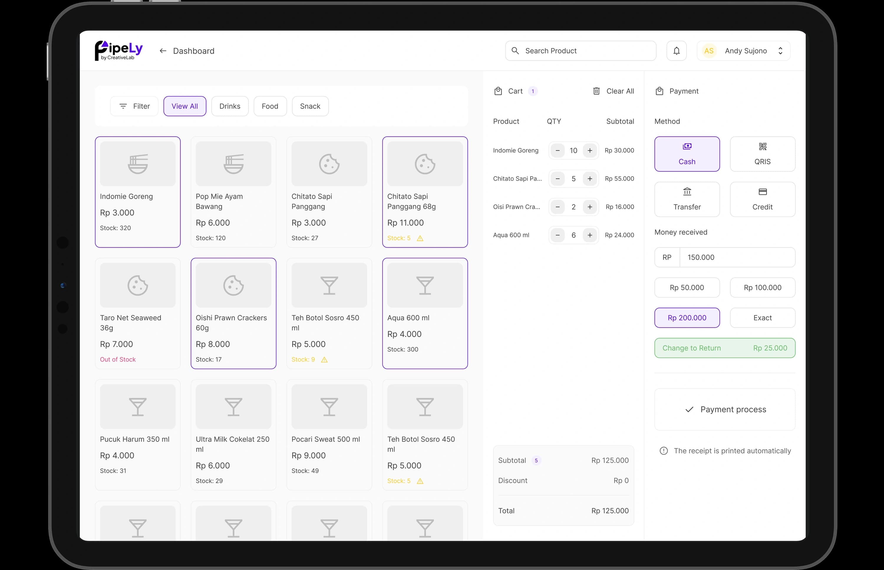 Pipely Dashboard